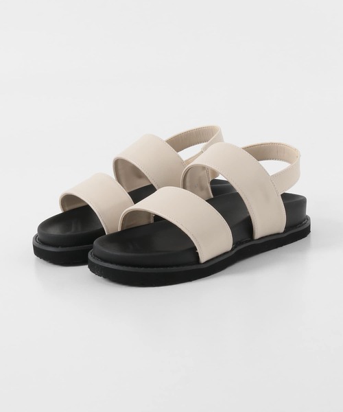 ITEMS URBANRESEARCH（アイテムズ アーバンリサーチ）の「ベルトサンダル（サンダル・レディース・ブラック/ブラウン/オフホワイト・24.5/23.5）」の10枚目の写真