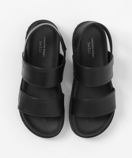 ITEMS URBANRESEARCH（アイテムズ アーバンリサーチ）の「ベルトサンダル（サンダル・レディース・ブラック/ブラウン/オフホワイト・24.5/23.5）」の13枚目の写真