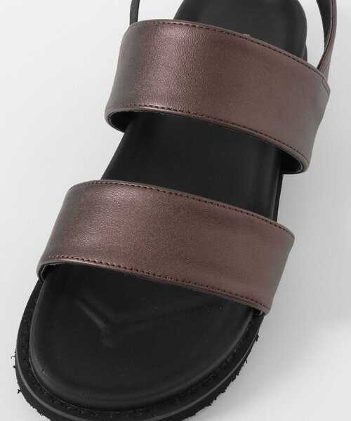 ITEMS URBANRESEARCH（アイテムズ アーバンリサーチ）の「ベルトサンダル（サンダル・レディース・ブラック/ブラウン/オフホワイト・24.5/23.5）」の16枚目の写真