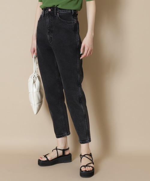 N.（N. Natural Beauty Basic）（エヌエヌナチュラルビューティーベーシック）の「【EDWIN】MOM’S DENIM デニムパンツ（デニムパンツ・レディース・ブラック/ブルー・X-SMALL/SMALL）」の3枚目の写真