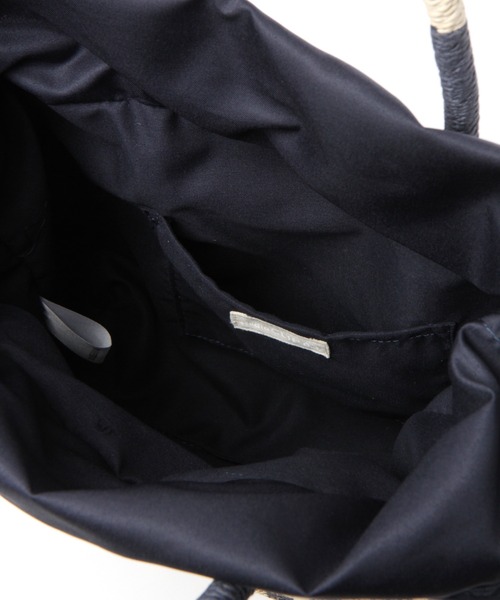 studio CLIP（スタディオクリップ）の「マダガスカルラフィアトートバッグ（トートバッグ・レディース・ネイビー/ピンク/ブルー/グリーン・FREE）」の11枚目の写真