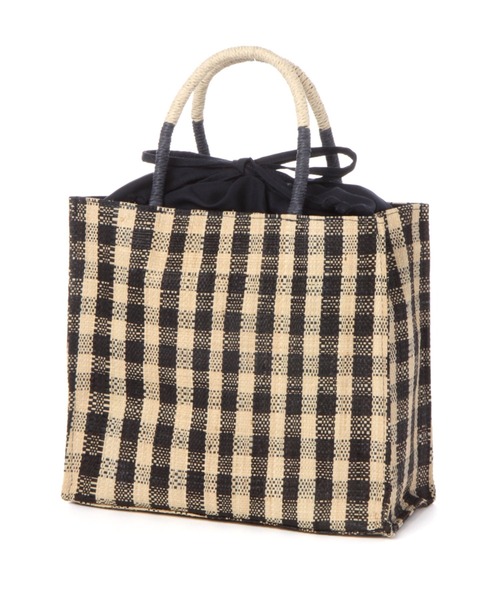 studio CLIP（スタディオクリップ）の「マダガスカルラフィアトートバッグ（トートバッグ・レディース・ネイビー/ピンク/ブルー/グリーン・FREE）」の19枚目の写真