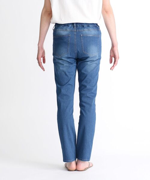 SHIPS any（シップス エニィ）の「SHIPS any: デニム イージー スキニー パンツ〈ウォッシャブル〉（デニムパンツ・レディース・ネイビー・SMALL/MEDIUM/LARGE）」の10枚目の写真