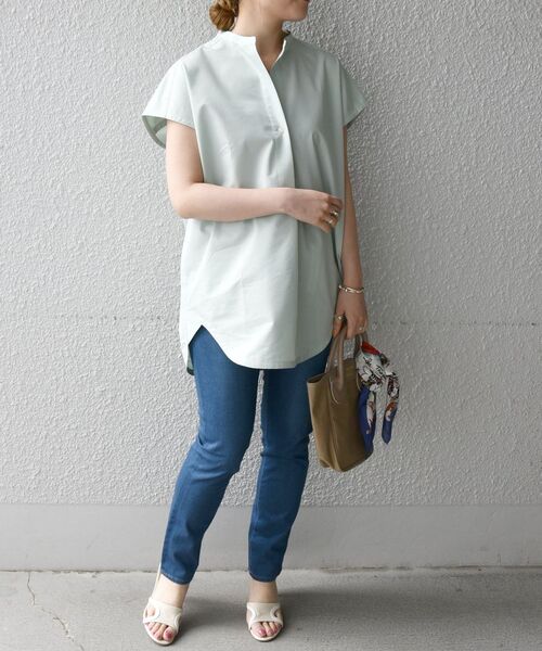 SHIPS any（シップス エニィ）の「SHIPS any: デニム イージー スキニー パンツ〈ウォッシャブル〉（デニムパンツ・レディース・ネイビー・SMALL/MEDIUM/LARGE）」の21枚目の写真