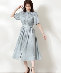 N.（N. Natural Beauty Basic） | ◆ティアードギャザー半袖ワンピース(ワンピース)