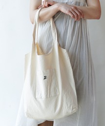 刺繍ロゴ キャンバス トートバッグ