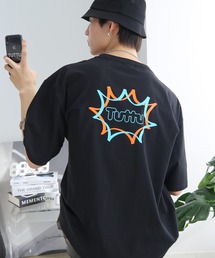 TUTTU | オリジナル ロゴ プリント 刺繍 ビッグシルエットTシャツ(Tシャツ/カットソー)