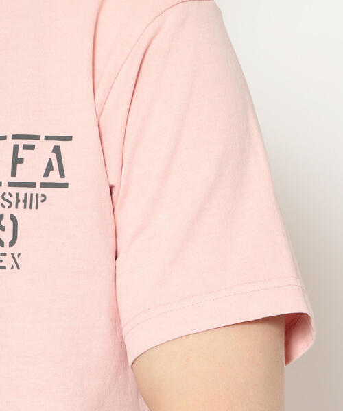 AVIREX（アヴィレックス）の「フェイドウォッシュ Tシャツ エアマンシップ/SS FADE WASH T-SHIRT AIRMANSHIP/アヴィレックス/AVIREX（Tシャツ/カットソー・メンズ・オフホワイト/ブラック/ピンク/サックスブルー・XX-LARGE/MEDIUM/X-LARGE/LARGE）」の11枚目の写真