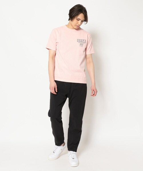 AVIREX（アヴィレックス）の「フェイドウォッシュ Tシャツ エアマンシップ/SS FADE WASH T-SHIRT AIRMANSHIP/アヴィレックス/AVIREX（Tシャツ/カットソー・メンズ・オフホワイト/ブラック/ピンク/サックスブルー・XX-LARGE/MEDIUM/X-LARGE/LARGE）」の14枚目の写真