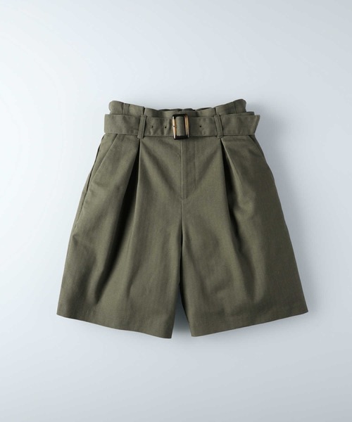 RAG MACHINE（ラグマシーン）の「【RAG MACHINE】ベルト付きショートパンツ（その他パンツ・レディース・レンガ/オリーブ/ベージュ・M/L）」の12枚目の写真