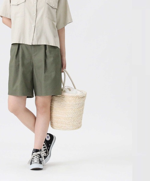 RAG MACHINE（ラグマシーン）の「【RAG MACHINE】ベルト付きショートパンツ（その他パンツ・レディース・レンガ/オリーブ/ベージュ・M/L）」の22枚目の写真