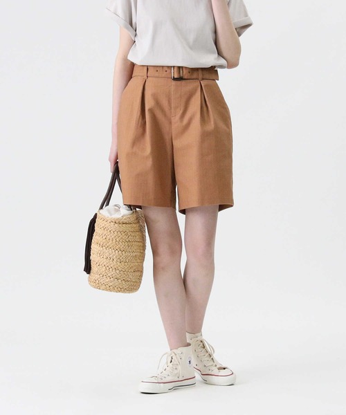 RAG MACHINE（ラグマシーン）の「【RAG MACHINE】ベルト付きショートパンツ（その他パンツ・レディース・レンガ/オリーブ/ベージュ・M/L）」の18枚目の写真