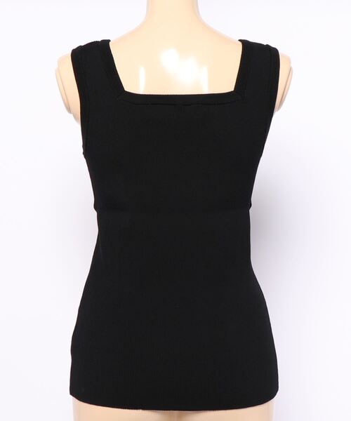 Te chichi（テチチ）の「リブニットタンクトップ（タンクトップ・レディース・ベージュ/モカ/ブラック・ﾌﾘ-）」の5枚目の写真