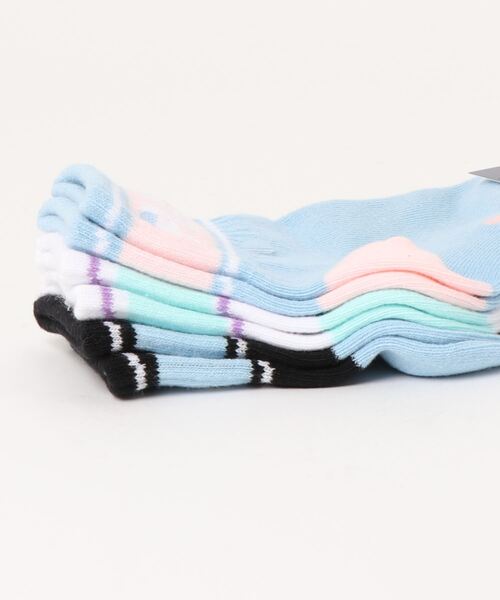 FILA（フィラ）の「【FILA】クォーターソックス3点セット（ソックス/靴下・キッズ・ブルー・L/M）」の2枚目の写真