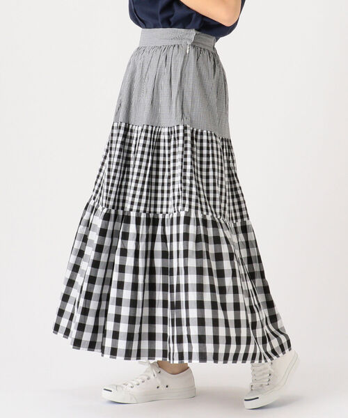 Beams Heart クレイジー ギンガムチェック スカート スカート Beams Heart ビームスハート のファッション通販 Zozotown