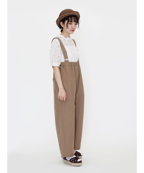 ehka sopo（エヘカソポ）の「総レースプルオーバー（Tシャツ/カットソー・レディース・ベージュ/グレー/キナリ・ﾌﾘ-）」の8枚目の写真