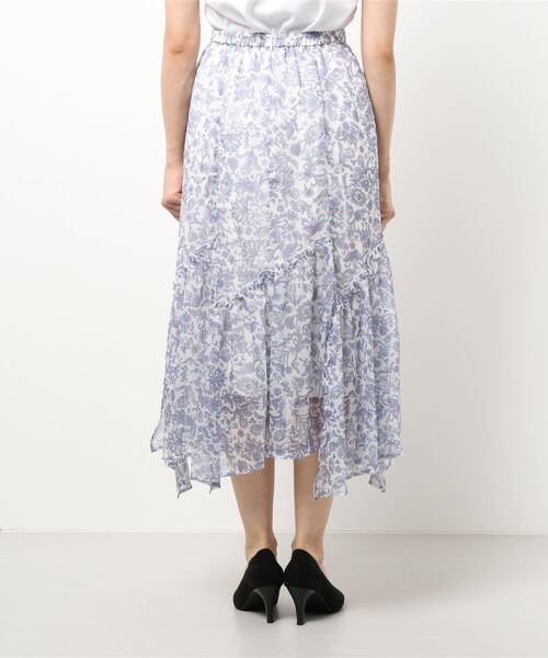 WILLSELECTION(ウィルセレクション)の「オリジナルペイズリーひらひらフレアスカート(スカート・レディース・ラベンダー/ミント・MEDIUM)」の9枚目の写真