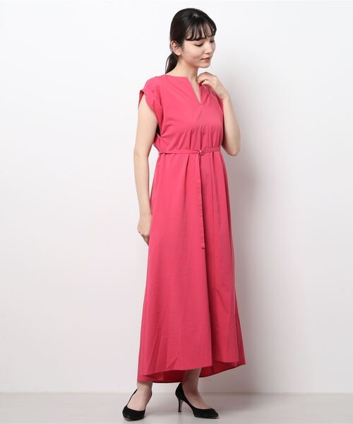 Allureville アルアバイル のワンピース シルキーポリエステル袖タックワンピース 2126 14 0 を購入できます Allureville ワンピース ワンピース ドレス シルキーポリエステル袖タックワンピース ワンピース Allureville アルアバイル のファッション