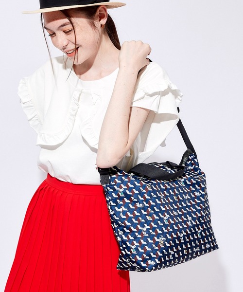 19 Off Deluxe ピーナッツジオメトリック 4360u138 を購入できます Lesportsac Carry バッグ トートバッグ ピーナッツジオメトリック Tote Lesportsac Peanuts Easy クリアランス販売