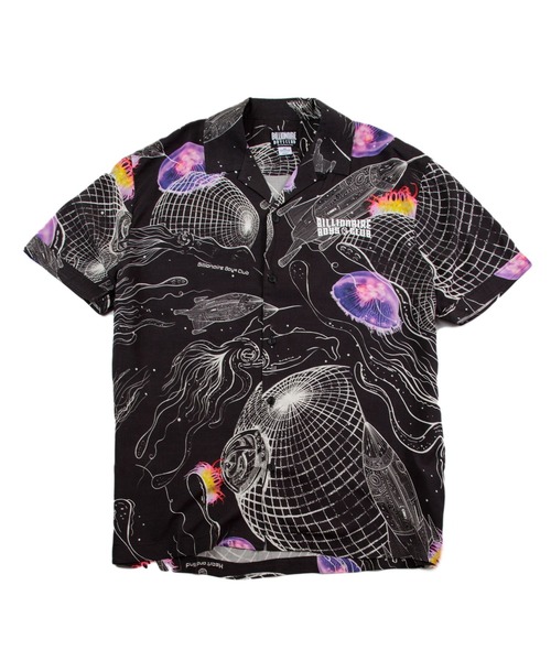 BILLIONAIRE BOYS CLUB（ビリオネア・ボーイズ・クラブ）の「BB DEEP SPACE S/S SHIRT（シャツ/ブラウス・メンズ・グリーン系その他/ブラック・MEDIUM/X-LARGE/LARGE）」の2枚目の写真