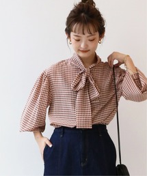 SLOBE IENA | ボウタイブラウス【手洗い可能】◆(シャツ/ブラウス)