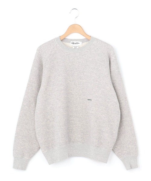 GYMPHLEX（ジムフレックス）の「【Gymphlex】スウィングスリーブ スウェットプルオーバー MEN（スウェット・メンズ・ダークグリーン/ネイビー/ライトグレー/マスタード・L/S/M）」の12枚目の写真