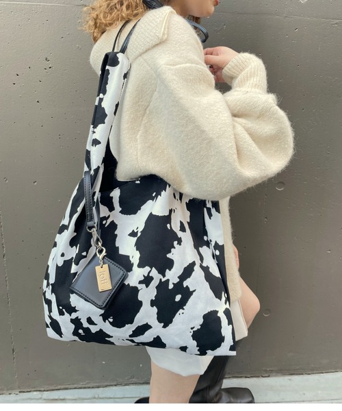 loti（ロティ）の「loti コインケース付きトート（トートバッグ・レディース・レオパード/オフホワイト/ブラック/ブラウン/ベージュ/ホワイト系その他/シルバー/ダークブラウン/ゴールド・ONE SIZE）」の17枚目の写真