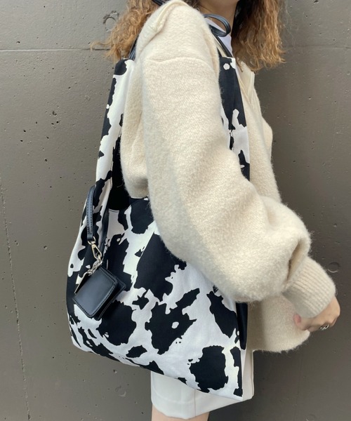 loti（ロティ）の「loti コインケース付きトート（トートバッグ・レディース・レオパード/オフホワイト/ブラック/ブラウン/ベージュ/ホワイト系その他/シルバー/ダークブラウン/ゴールド・ONE SIZE）」の18枚目の写真