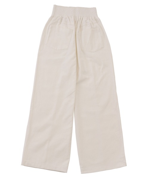 PUNYUS（プニュズ）の「コーデュロイイージーパンツ（その他パンツ・レディース・ホワイト/ブラック/ピンク/ブルー/グリーン・1/2/4/3）」の2枚目の写真