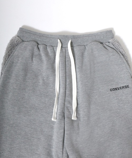 CONVERSE(コンバース)の「CONVERSE/コンバース 裏ボアウォーム スウェットジョガーパンツ(スウェットパンツ・メンズ・ブラック/ネイビー/グレー/チャコール・LL/M/L)」の19枚目の写真