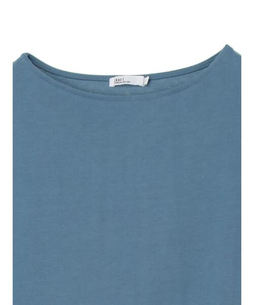 CRAFT STANDARD BOUTIQUE（クラフトスタンダードブティック）の「異素材ドッキングプルオーバー　＊（Tシャツ/カットソー・レディース・ブラック/ベージュ/サックスブルー/アイボリー/キャメル/グレー系その他5・M/L）」の16枚目の写真