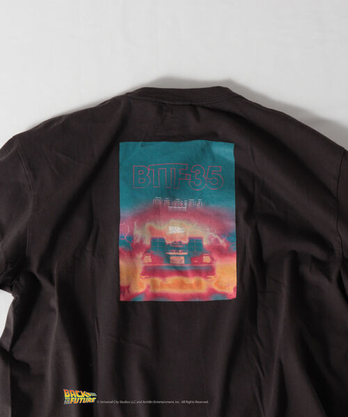 FREDY MAC（フレディーマック）の「”BACK TO THE FUTURE(バック・トゥ・ザ・フューチャー)”プリントTシャツ（Tシャツ/カットソー・メンズ・チャコールグレー・MEDIUM/LARGE）」の3枚目の写真