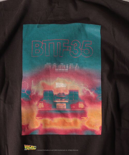 FREDY MAC（フレディーマック）の「”BACK TO THE FUTURE(バック・トゥ・ザ・フューチャー)”プリントTシャツ（Tシャツ/カットソー・メンズ・チャコールグレー・MEDIUM/LARGE）」の4枚目の写真