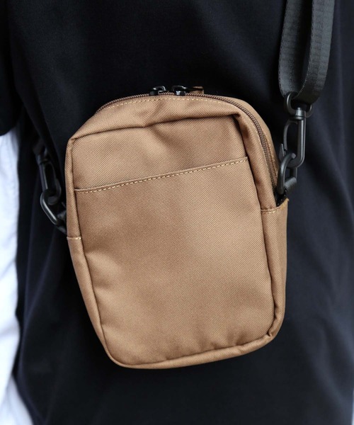 BEN DAVIS（ベンデイビス）の「【BEN DAVIS／ベンデイビス】フラップショルダー BDW-8159　前面ポケット付きミニショルダーバッグ（ショルダーバッグ・メンズ・ブラック/ベージュ/ブラウン/グレー・FREE）」の9枚目の写真