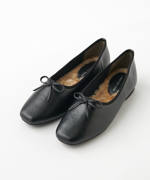 CIAOPANIC TYPY（チャオパニックティピー）の「ファーバレエシューズ（バレエシューズ・レディース・シルバー/ブラック/ゴールド/ブラウン/アイボリー・37/38/39/36）」の13枚目の写真