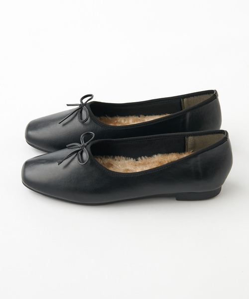 CIAOPANIC TYPY（チャオパニックティピー）の「ファーバレエシューズ（バレエシューズ・レディース・シルバー/ブラック/ゴールド/ブラウン/アイボリー・37/38/39/36）」の14枚目の写真