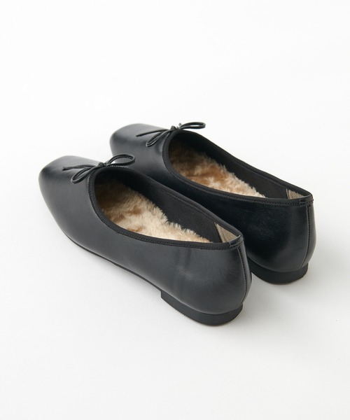 CIAOPANIC TYPY（チャオパニックティピー）の「ファーバレエシューズ（バレエシューズ・レディース・シルバー/ブラック/ゴールド/ブラウン/アイボリー・37/38/39/36）」の15枚目の写真