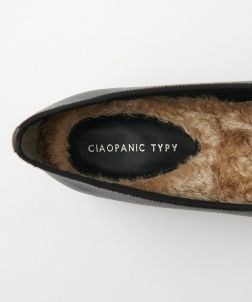 CIAOPANIC TYPY（チャオパニックティピー）の「ファーバレエシューズ（バレエシューズ・レディース・シルバー/ブラック/ゴールド/ブラウン/アイボリー・37/38/39/36）」の18枚目の写真