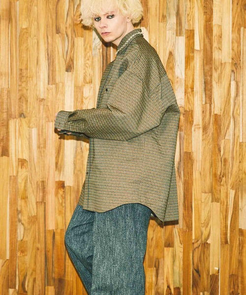 ドットジャガードブラウス【MAISON SPECIAL/メゾンスペシャル】 MAISON SPECIAL ブラウス シャツ Jacquard Multiway Tops