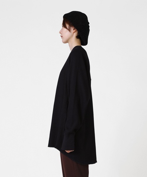 BALLAST ARK（バラストアーク）の「BALLAST ARK / バラストアーク：Raglan Thermal L/S Tee：BA04-T001[AST]（Tシャツ/カットソー・メンズ・ブラック/ベージュ系その他・M/L）」の20枚目の写真