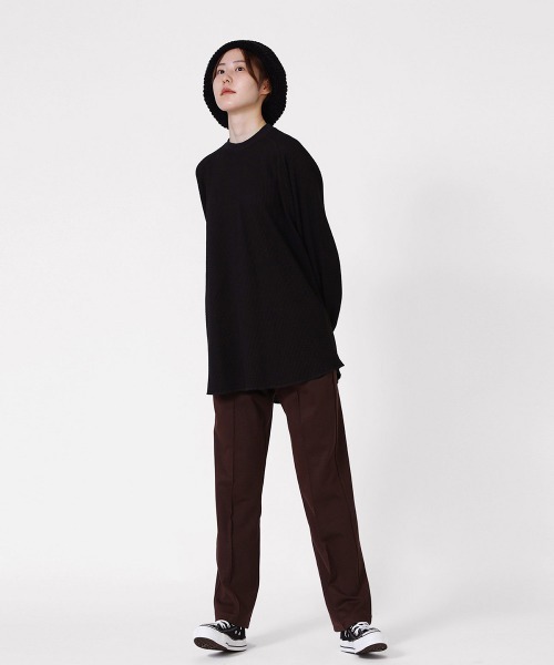 BALLAST ARK（バラストアーク）の「BALLAST ARK / バラストアーク：Raglan Thermal L/S Tee：BA04-T001[AST]（Tシャツ/カットソー・メンズ・ブラック/ベージュ系その他・M/L）」の18枚目の写真