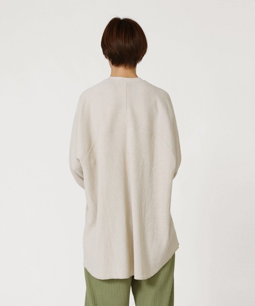BALLAST ARK（バラストアーク）の「BALLAST ARK / バラストアーク：Raglan Thermal L/S Tee：BA04-T001[AST]（Tシャツ/カットソー・メンズ・ブラック/ベージュ系その他・M/L）」の6枚目の写真