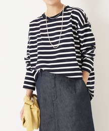 IENA | ラウンドテール ロングプルオーバー(Tシャツ/カットソー)