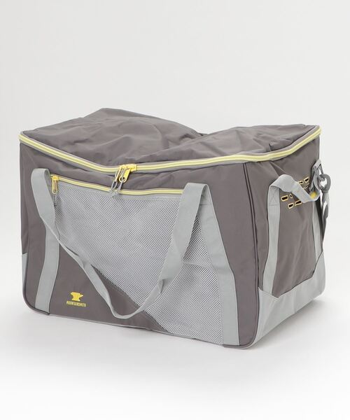 MOUNTAIN SMITH(マウンテンスミス)の「ST:MOUNTAIN SMITH ZIP TOP HAULER(アウトドアグッズ・メンズ・グレー・FREE)」の1枚目の写真