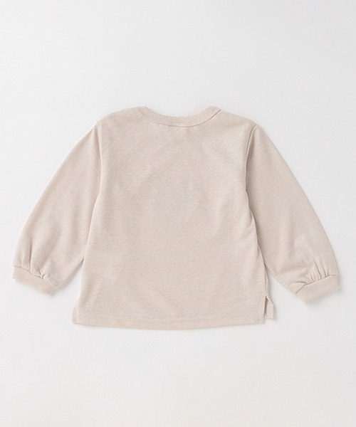 petit main（プティマイン）の「【GOODPRICE】袖リブアソート長T（Tシャツ/カットソー・キッズ・チャコール/ベージュ/アイボリー/ライトカーキ・100cm/80ｃｍ/110cm/120cm/90cm/130cm）」の9枚目の写真