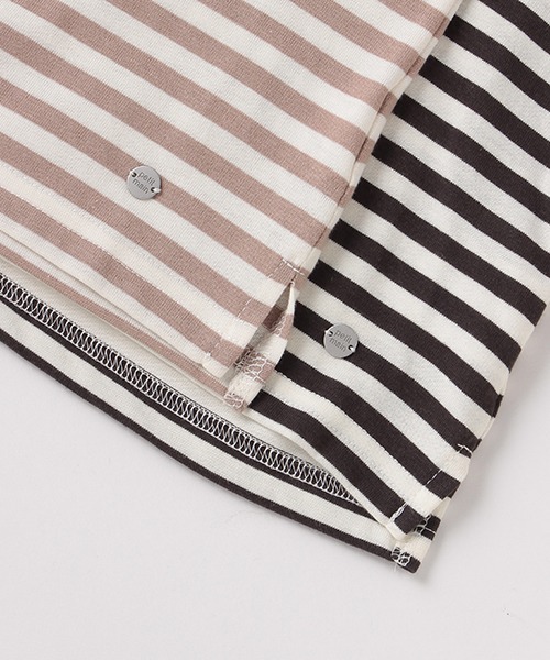 petit main（プティマイン）の「【GOODPRICE】袖リブアソート長T（Tシャツ/カットソー・キッズ・チャコール/ベージュ/アイボリー/ライトカーキ・100cm/80ｃｍ/110cm/120cm/90cm/130cm）」の14枚目の写真