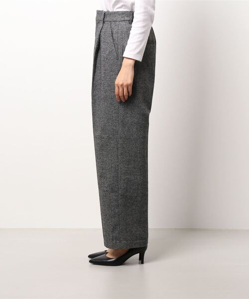 LOWRYS FARM(ローリーズファーム)の「ウールMIXワイドパンツ 229742(その他パンツ・レディース・グレー/ベージュ・LARGE/MEDIUM)」の6枚目の写真