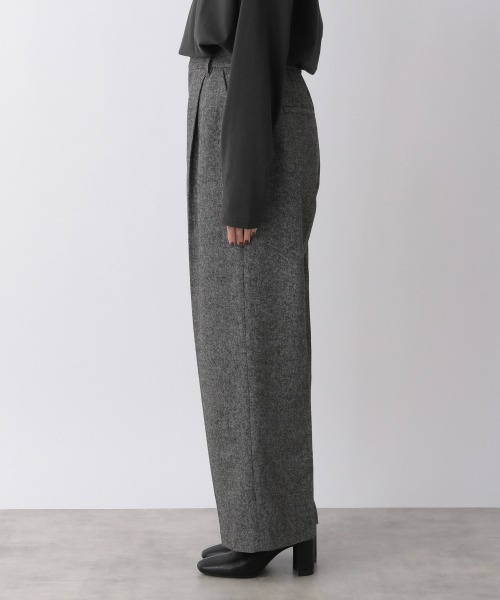 LOWRYS FARM(ローリーズファーム)の「ウールMIXワイドパンツ 229742(その他パンツ・レディース・グレー/ベージュ・LARGE/MEDIUM)」の9枚目の写真