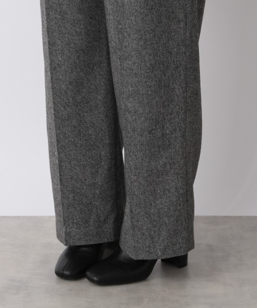 LOWRYS FARM(ローリーズファーム)の「ウールMIXワイドパンツ 229742(その他パンツ・レディース・グレー/ベージュ・LARGE/MEDIUM)」の8枚目の写真