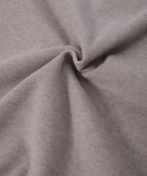 fifth（フィフス）の「ノーカラーパイピングロングコート（ノーカラージャケット・レディース・モカ/ベージュ・SMALL/MEDIUM）」の6枚目の写真